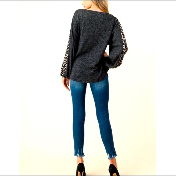 Deep V-neck Sweater, Lighter-weight - Picture 7 of 13